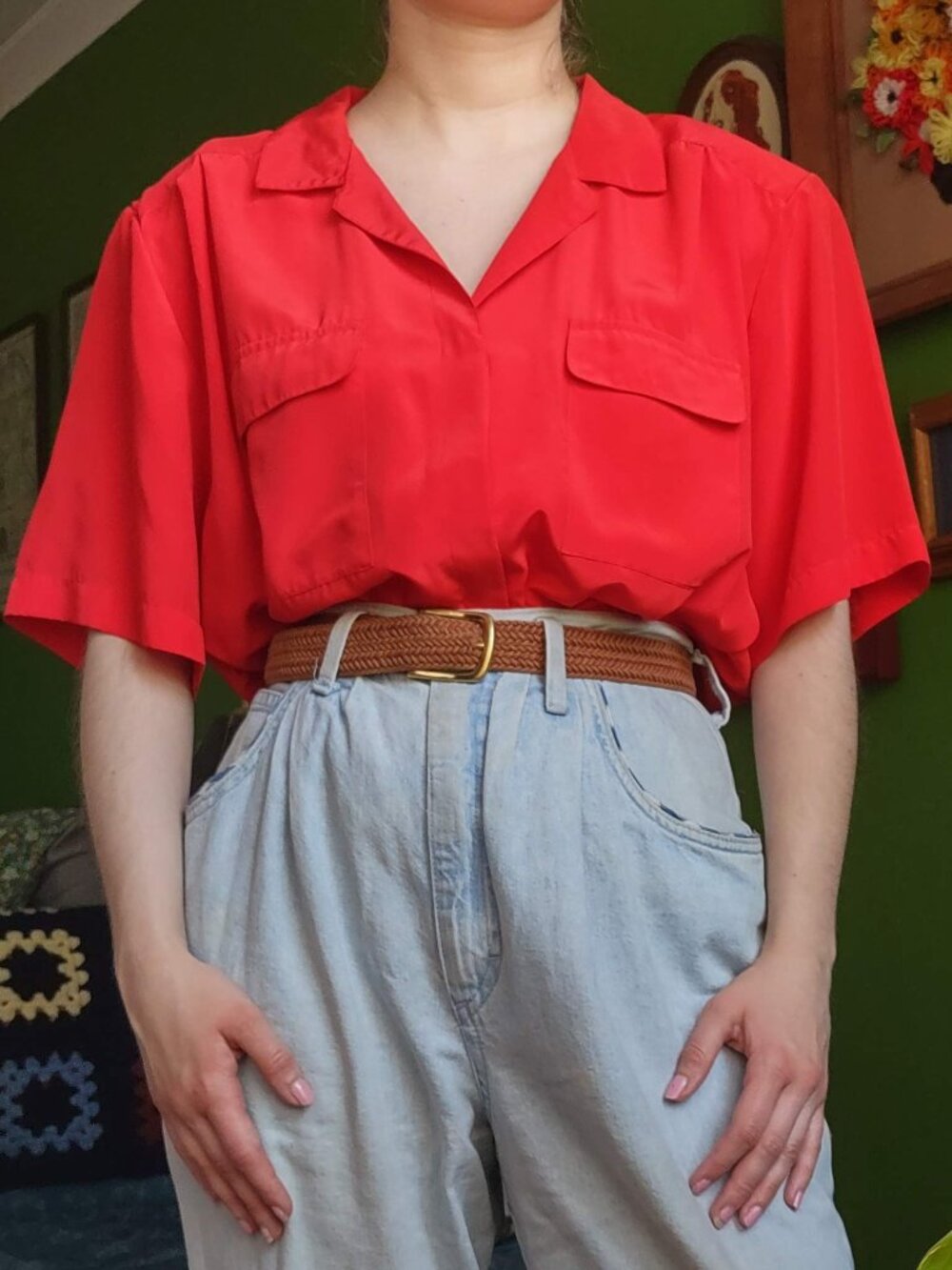 Vintage 80s Blouse